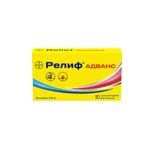 Купить  Релиф Адванс супп рект №10