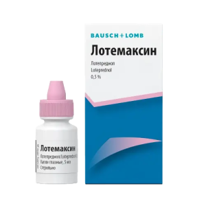 Купить  Лотемаксин капли глазн 0,5% 5мл