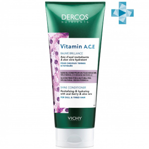 Купить  Vichy Dercos Nutrients Vitamin кондиционер для блеска волос, 200мл