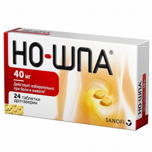 Но-шпа таб ппо 40мг №24 Купить Но-шпа таб ппо 40мг №24