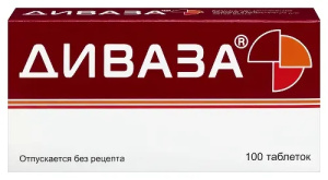 Купить  Диваза таблетки д/рассас №100