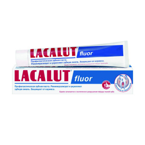 Lacalut Fluor з/паста 75мл Купить Lacalut Fluor з/паста 75мл