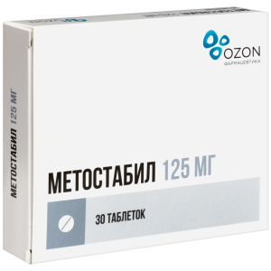 Купить  Метостабил таб ппо 125мг №30