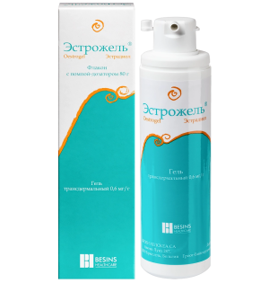 Купить  Эстрожель гель трансдерм 0,06% 80г фл с помпой-дозатором 
