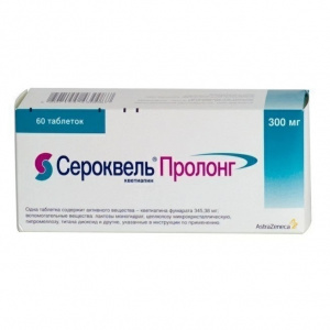Купить  Сероквель Пролонг таб ппо пролонг 300мг №60