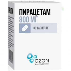 Купить  Пирацетам таб ппо 800мг №30