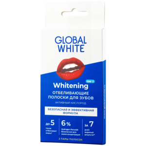 Global White полоски отбелив саше №2 д/отбелив зубов Купить Global White полоски отбелив саше №2 д/отбелив зубов