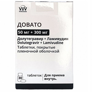 Купить  Довато 50 мг + 300 мг 30 шт таблетки покрытые пленочной оболочкой