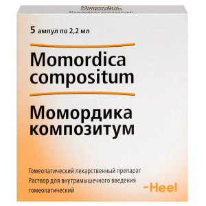 Купить  Момордика Композитум 2,2 мл 5 шт раствор для внутримышечного введения гомеопатический