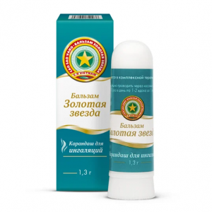 Купить  Золотая Звезда  карандаш для ингаляций 1,3г