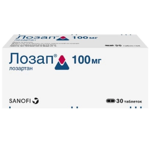 Купить  Лозап таб ппо 100мг №30