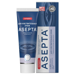 Купить  Asepta 75 мл паста зубная для чувствительных зубов