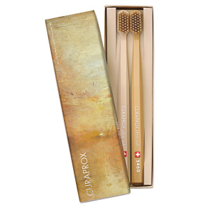 Купить  Curaprox набор з/щеток CS5460/2BOX WILLIAM TURNER (песочный)