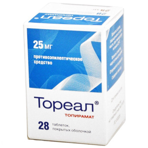 Купить  Тореал таб по 25мг №28