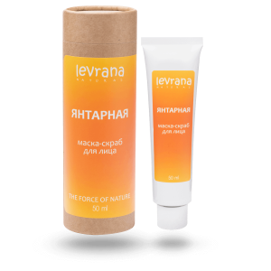 Levrana маска-скраб Арт.SFMN02 50мл Янтарная Купить Levrana маска-скраб Арт.SFMN02 50мл Янтарная
