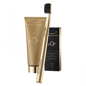 Swiss Smile набор гелеобразн з/паста D'or 75мл +з/щетка ультрамягк позолочен D'or Купить Swiss Smile набор гелеобразн з/паста D'or 75мл +з/щетка ультрамягк позолочен D'or