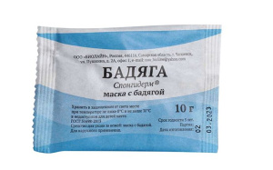 Купить  Спонгидерм Бадяга маска с бадягой 10г №1