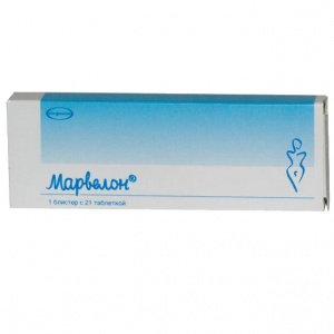 Купить  Марвелон таблетки 150 мкг+30 мкг №21