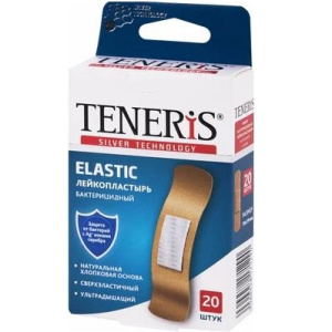 Купить  Пластырь Тенерис Эластик 20 шт тканевая основа