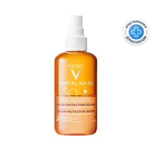 Купить  Vichy Capital Soleil солнцезащитный двухфазный спрей-активатор загара SPF30, 200 мл