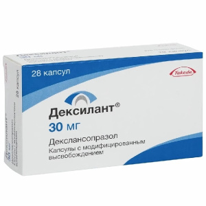 Дексилант капс с модиф высвоб 30мг №28 Купить Дексилант капс с модиф высвоб 30мг №28