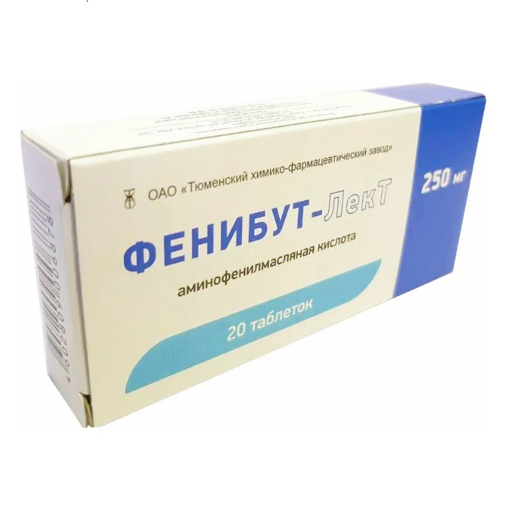 Фенибут таблетки 250мг №20 купить по цене 115 ₽ в интернет аптеке в ...