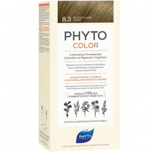 Phyto color №8.3 (светлый золотистый блонд) краска для волос Купить Phyto color №8.3 (светлый золотистый блонд) краска для волос