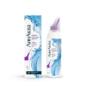 Купить  ЛинАква Форте ср-во д/орош и промыв носа 2,1% 150мл