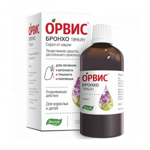 Купить  Орвис Бронхо сироп 100мл тимьян