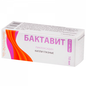 Купить  Бактавит капли глазн 0,5мг/мл фл 10мл