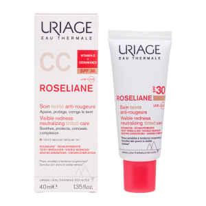 Uriage Roseliane CC SPF 30 40 мл крем против покраснений с тональным эффектом Купить Uriage Roseliane CC SPF 30 40 мл крем против покраснений с тональным эффектом