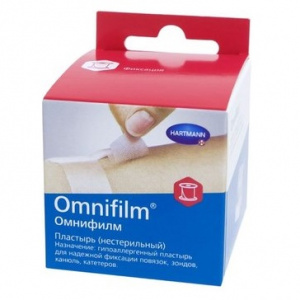 Купить  Пластырь Omnifilm 2,5смX500см прозрач порист ткань