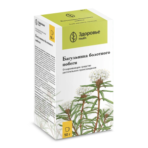 Купить  Багульник Болотный побеги 50 г пачка