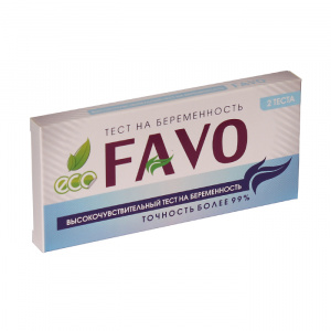 Купить Тест на беременность Favo №1 струйная с колпачком