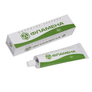 Купить  Фламена покрытие гелевое туб 50г +салфетка