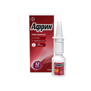 Купить  Африн спрей назальный 0,05% 15мл