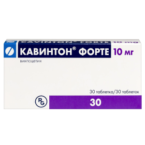 Купить  Кавинтон Форте таб 10мг №30
