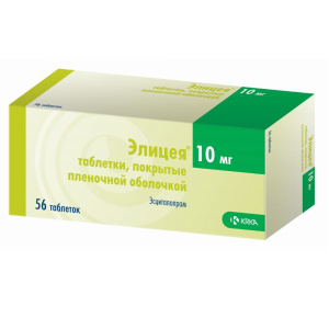 Купить  Элицея таб ппо 10мг №56