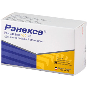 Купить  Ранекса таб ппо пролонг 500мг №60