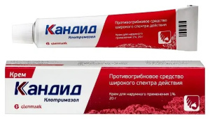 Купить  Кандид крем для наружного применения 1% 20г