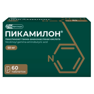 Пикамилон таб 50мг №60 Купить Пикамилон таб 50мг №60