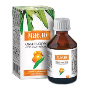 Купить  Облепиховое Горноалтайское масло д/внутр и местн примен фл 50мл