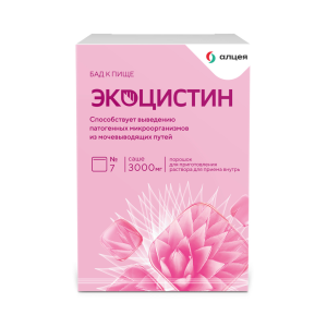 Купить  Экоцистин 3 г 7 шт порошок для приготовления раствора для приема внутрь