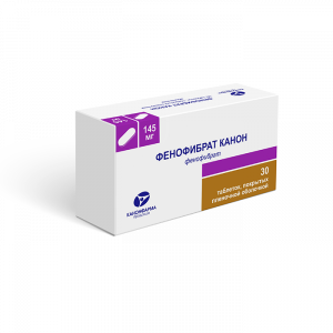 Купить  Фенофибрат-Канон таблетки ппо 145мг №30