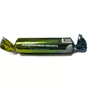 Купить  Аскорбиновая кислота с Сахаром таб №10 /Крутка/