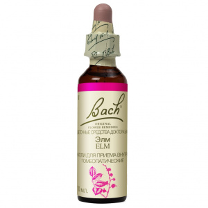 Купить  Капли баха №11 Элм (Вяз) — подавлены или отягощены ответственностью, 10мл