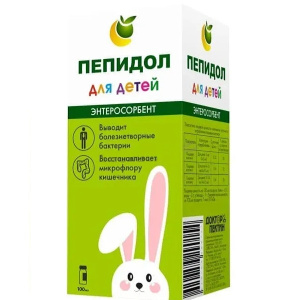 Купить  Пепидол ПЭГ р-р д/внутр примен 3% 100мл д/детей