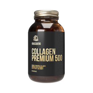 Купить  Grassberg Collagen Premium Коллаген Премиум + Витамин С 500 мг + 40 мг 60 шт капсулы