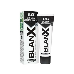 Blanx Black Charcoal 75 мл зубная паста отбеливающая с древесным углем Купить Blanx Black Charcoal 75 мл зубная паста отбеливающая с древесным углем