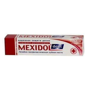 Mexidol Дент Актив з/паста 100г Купить Mexidol Дент Актив з/паста 100г